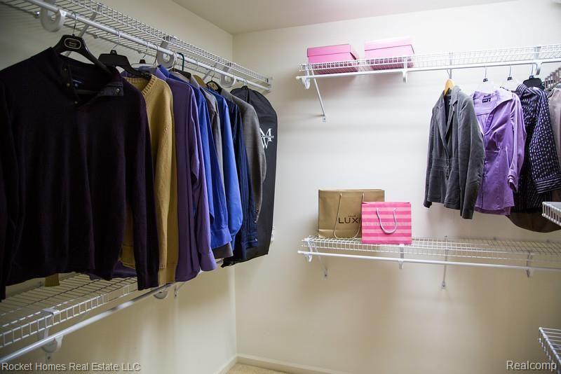 49690 Potomac Road, Unit 73 Canton, MI 48188 - Photo 19 of 29 Master Bedroom Walk-in Closet