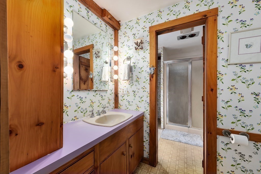 357 Ipswich Road Boxford, MA 01921 - Photo 13 of 28 a bathroom with a sink and a mirror