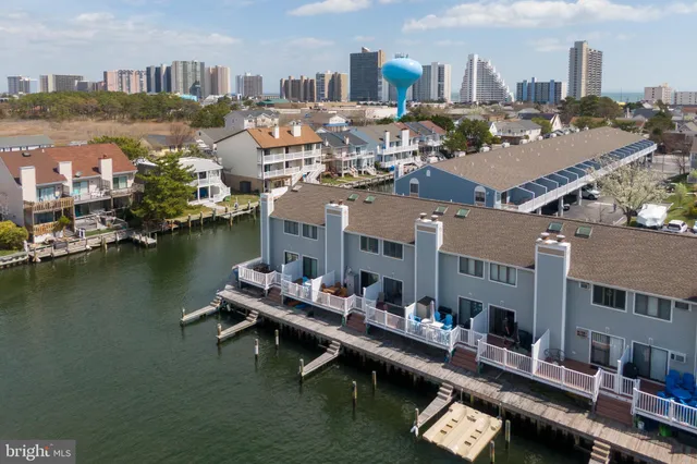 a view of a city with tall buildings