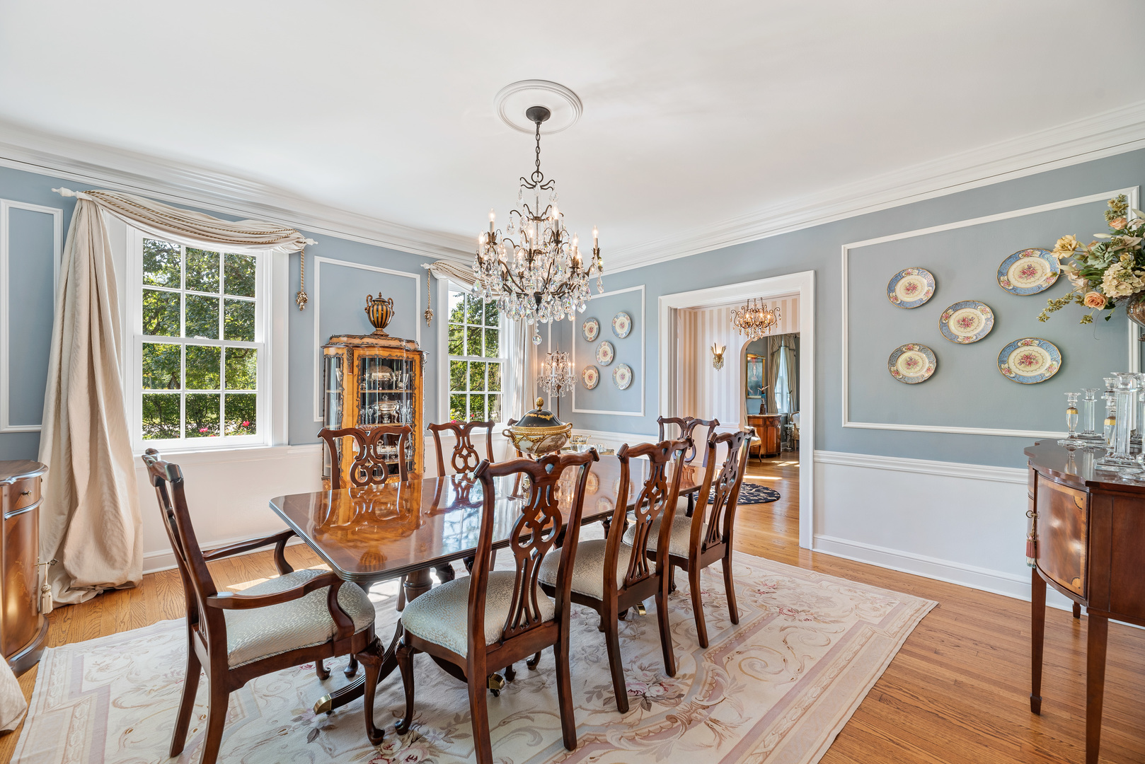 611 County Line Road Highland Park, IL 60035 - Photo 11 of 49 a view of a dining room with furniture window and outside view