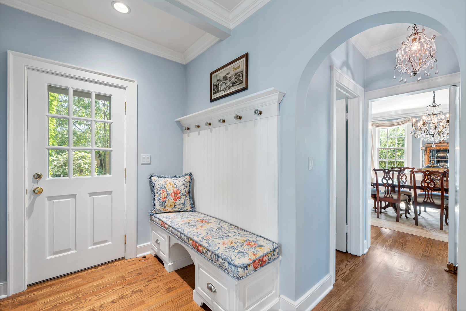 611 County Line Road Highland Park, IL 60035 - Photo 20 of 49 a view of room with hardwood floor and ceiling fan