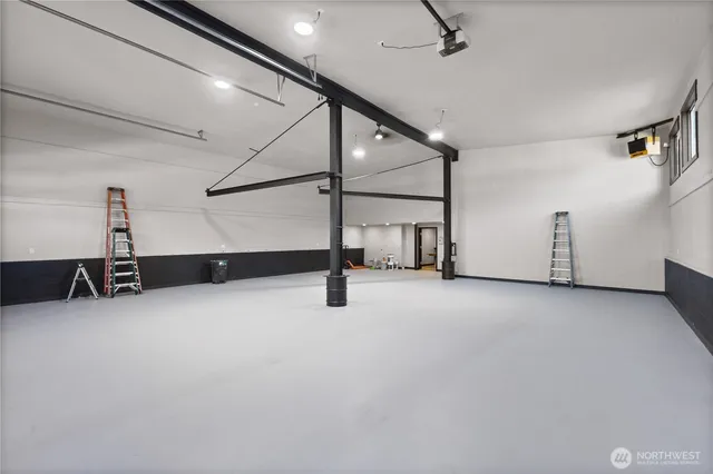 a view of empty room