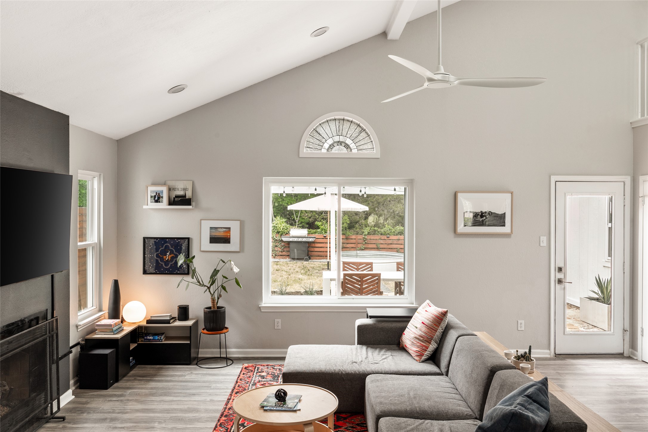 8504 Verona Trail Austin, TX 78749 - Photo 13 of 32 a living room with furniture and a flat screen tv