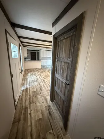 a view of wooden floor in a room