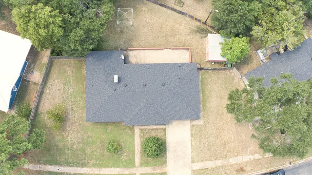 view of a small yard