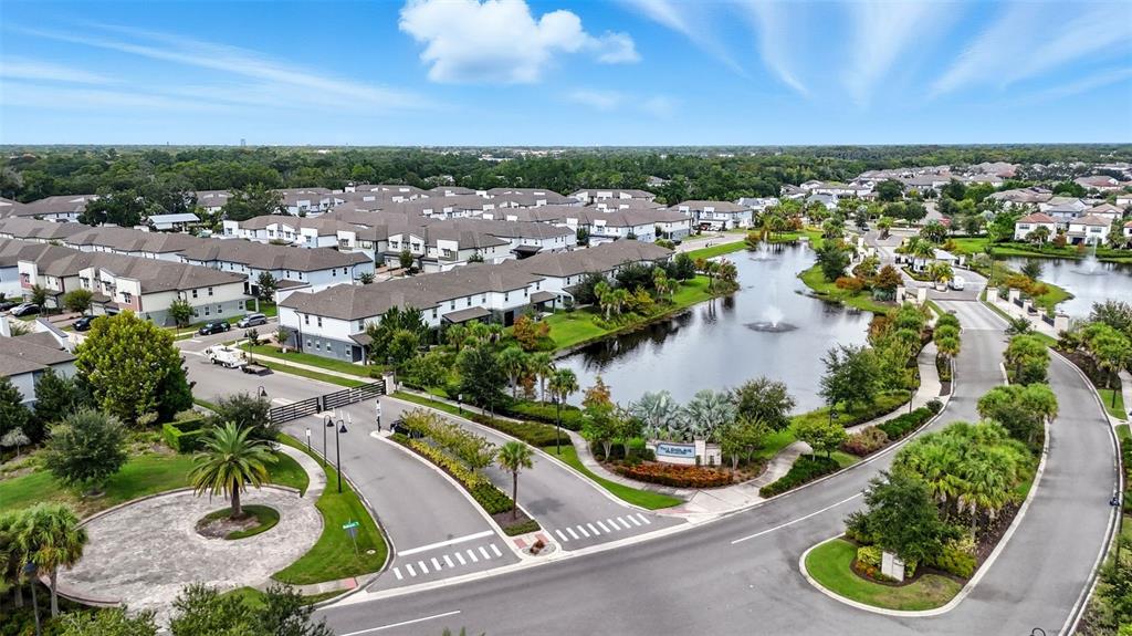 2420 Firstlight Way Winter Park, FL 32792 - Photo 35 of 48 an aerial view of a swimming pool and mountain view in back