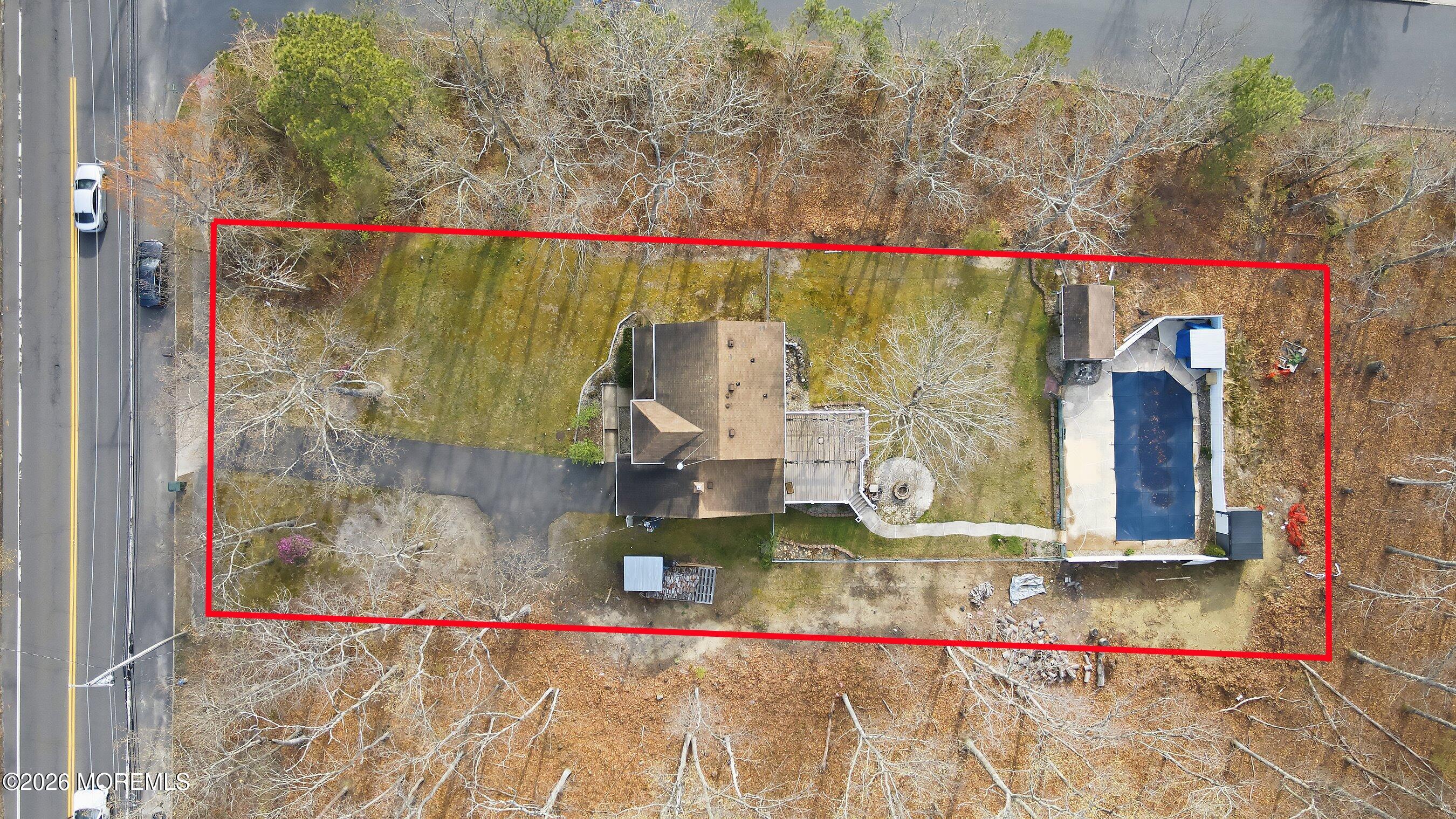 215 Bennetts Mills Road Jackson, NJ 08527 - Photo 32 of 38 36-Overhead OUTLINE