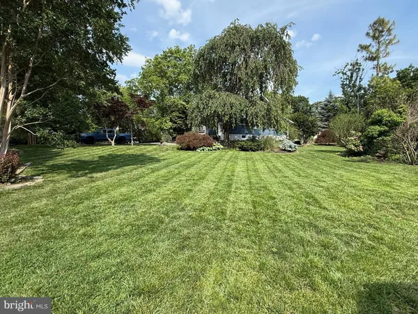 a view of an outdoor space and a yard