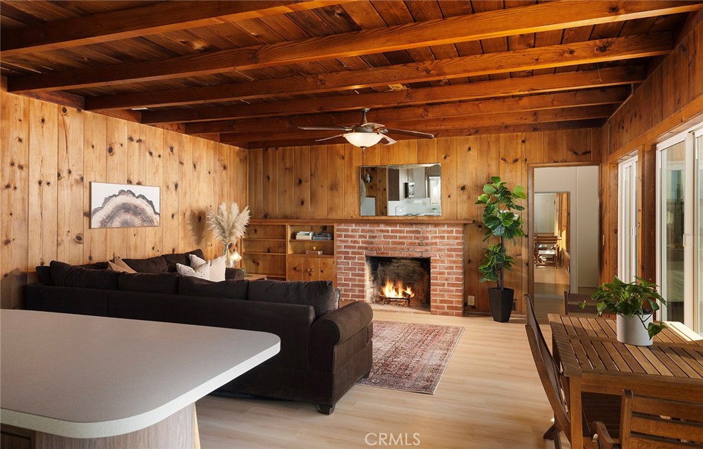 35711 Beach Road Dana Point, CA 92624 - Photo 11 of 47 a living room with furniture and a fireplace