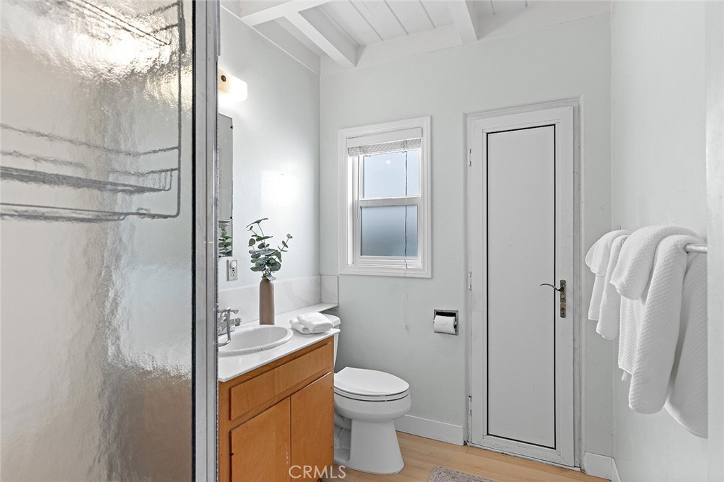 35711 Beach Road Dana Point, CA 92624 - Photo 34 of 47 a bathroom with a toilet sink and shower