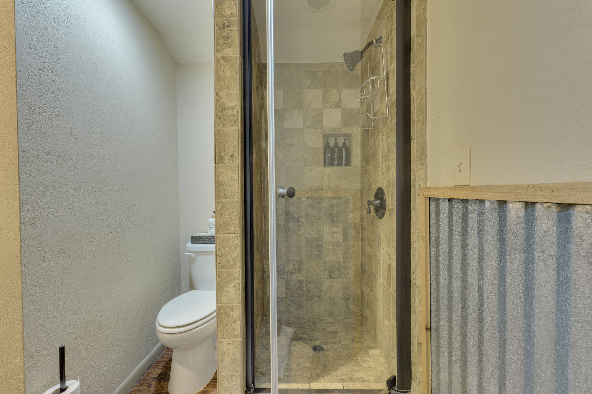 281 Kloster Lane Blanco, TX 78606 - Photo 22 of 40 a bathroom with a shower and a toilet