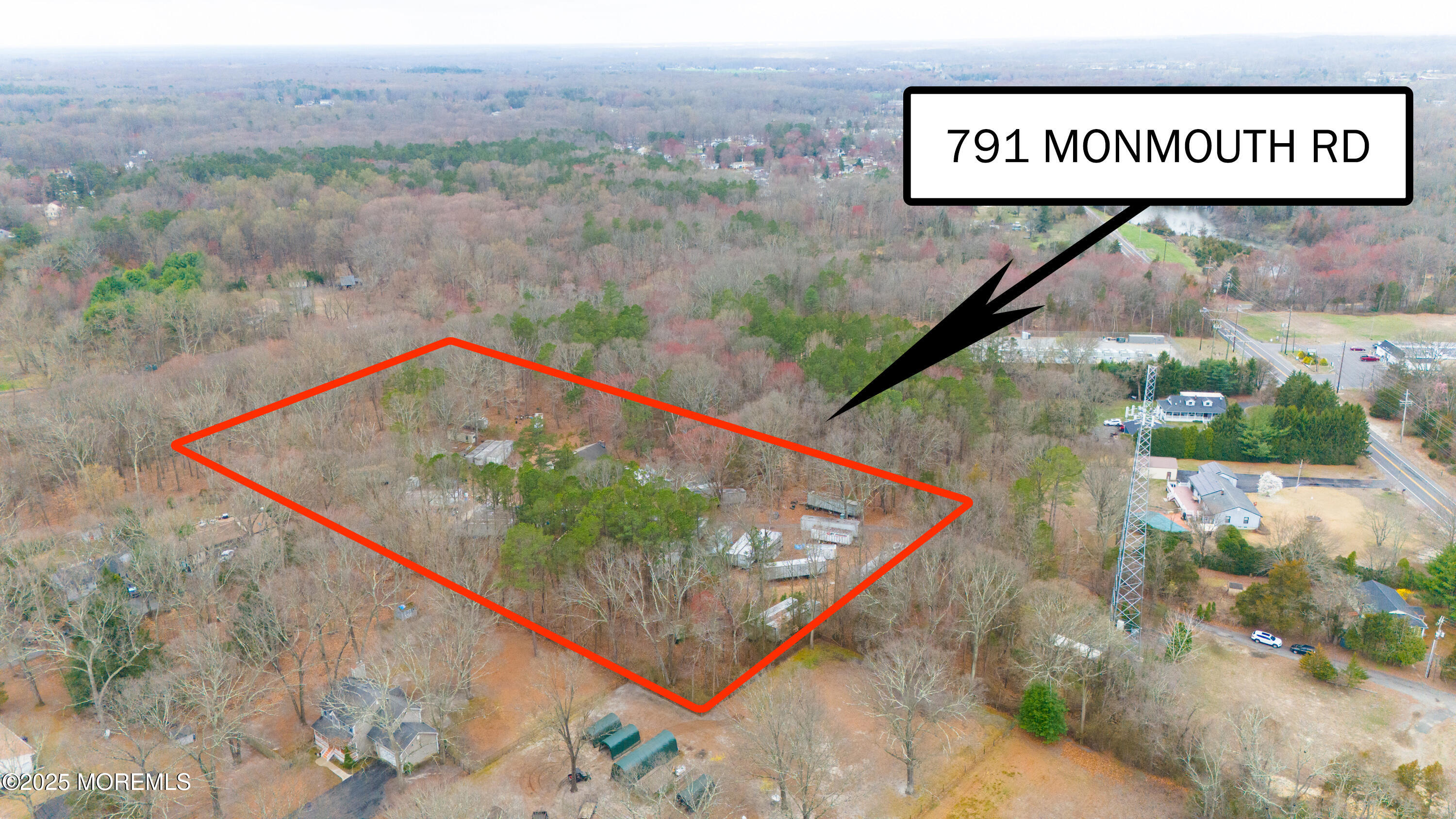 a sign on the side of the road