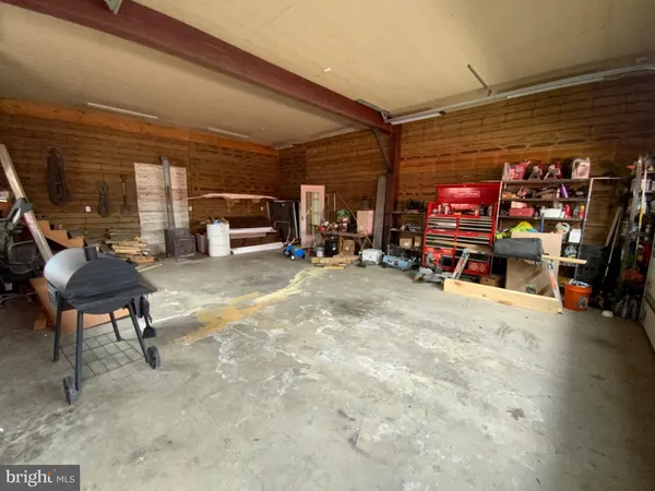 a view of a storage room with a lot of stuff