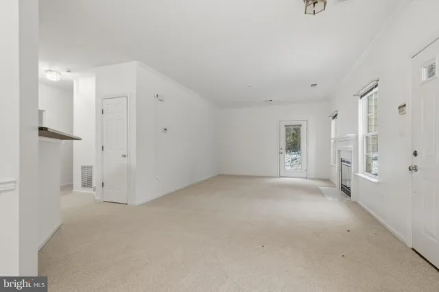 a view of empty room