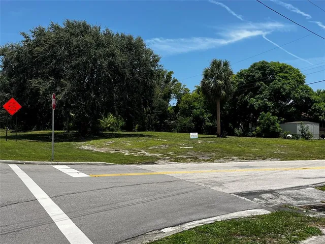 a view of a yard with a big yard