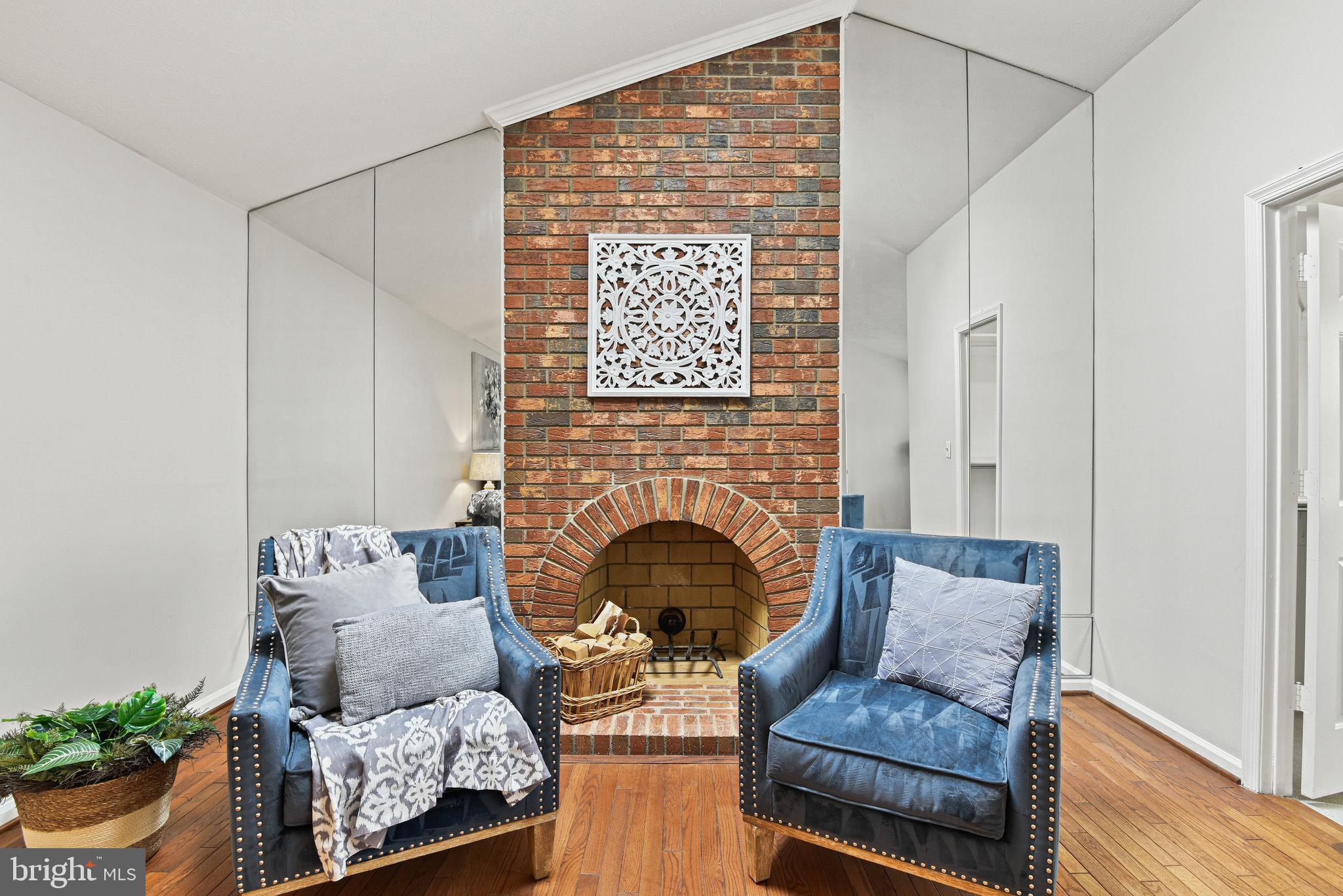 3 Carrollton Road Sterling, VA 20165 - Photo 20 of 49 Primary Bedroom w/ Fireplace!