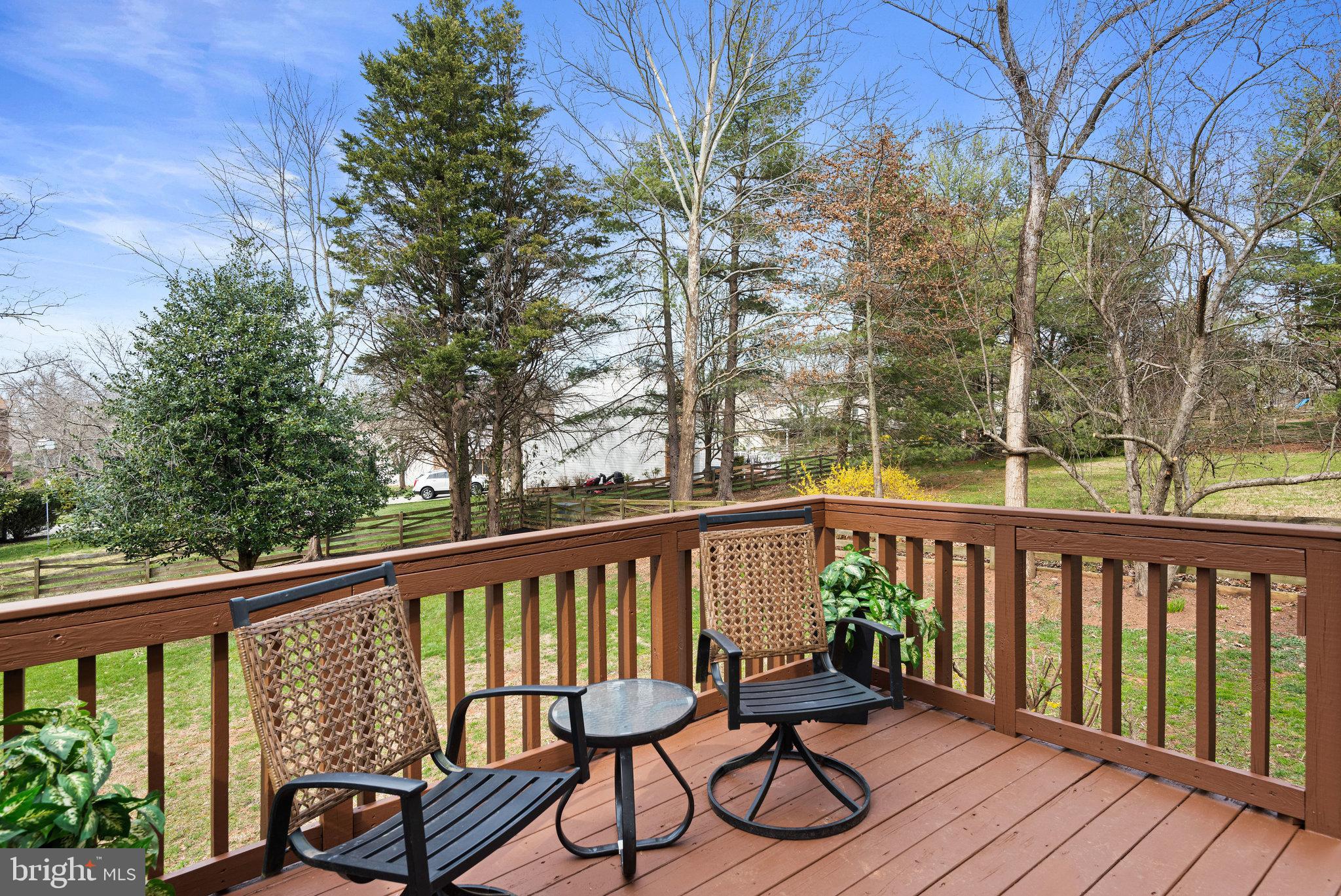 3 Carrollton Road Sterling, VA 20165 - Photo 44 of 49 Deck & Rear Yard
