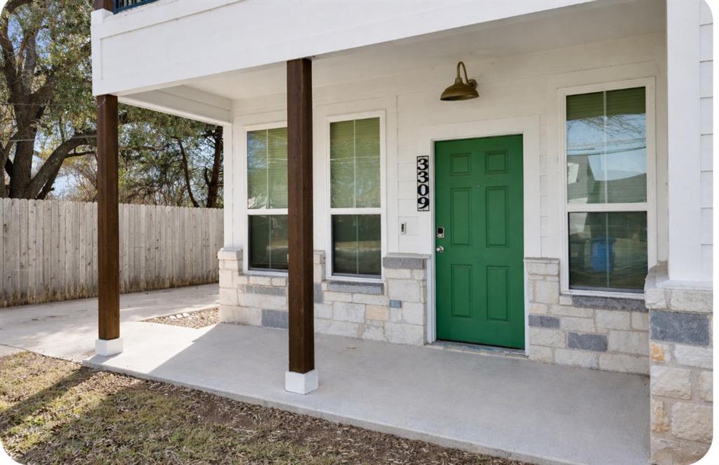 3309 South 3rd Street Waco, TX 76706 - Photo 3 of 31 a view of a entryway front of house