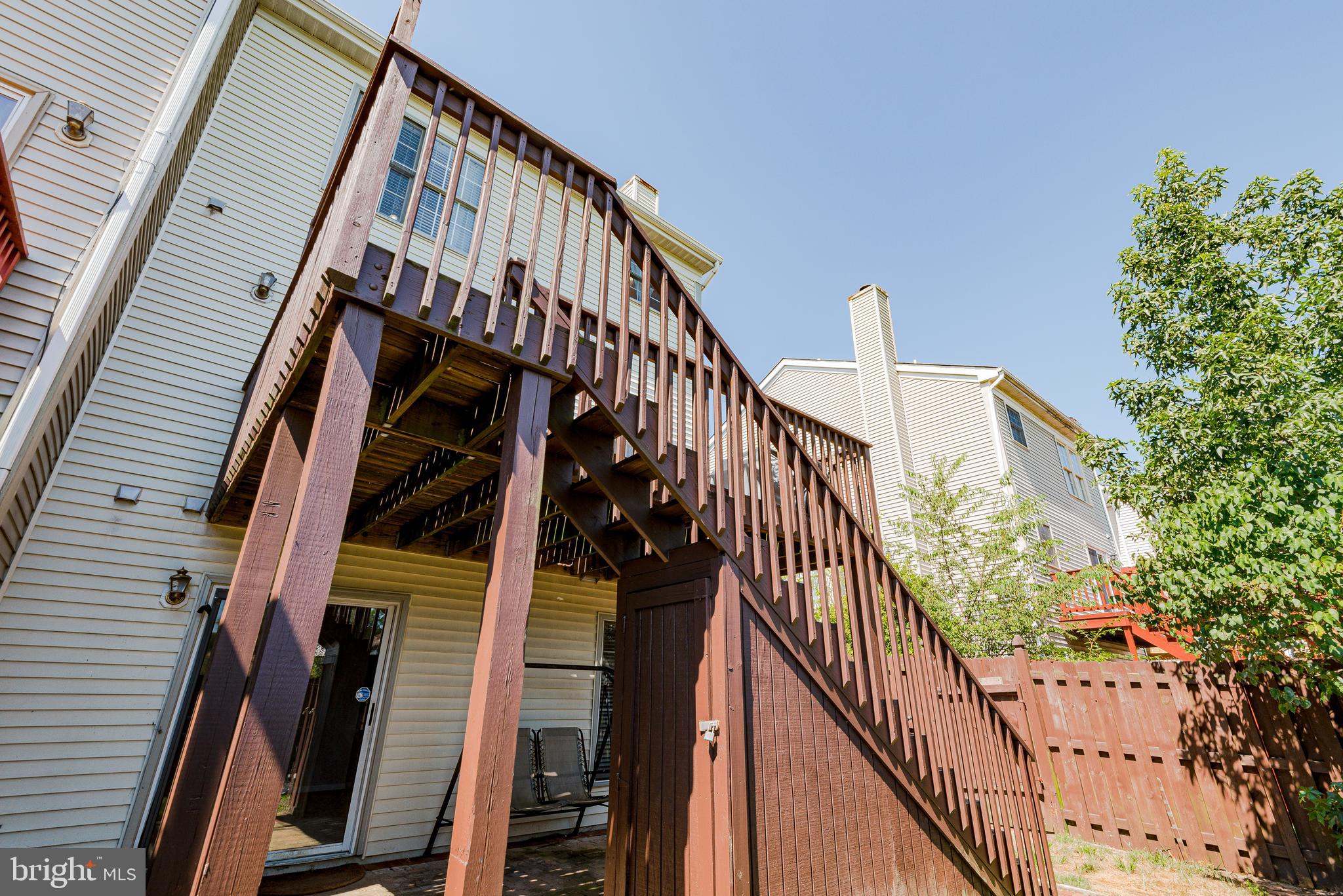 2115 Colonel Way Odenton, MD 21113 - Photo 44 of 63 Rear yard with under stair shed
