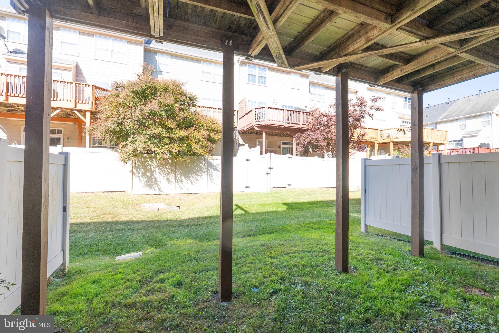 13368 Ferry Landing Lane Woodbridge, VA 22191 - Photo 37 of 44 a view of a porch with a yard