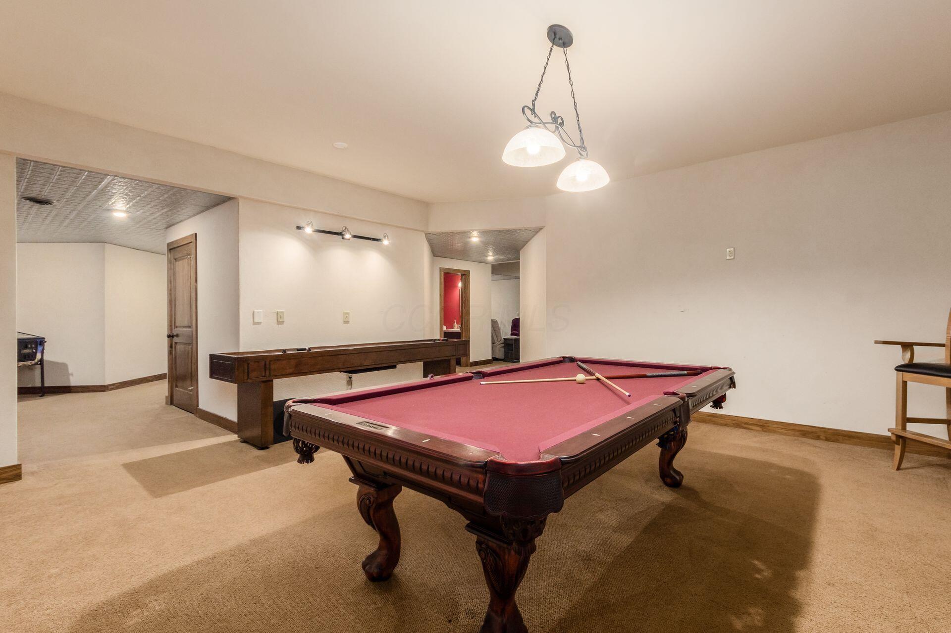 16187 Kreashbaum Road Rockbridge, OH 43149 - Photo 43 of 66 Billiards and shuffleboard, something for everyone.
