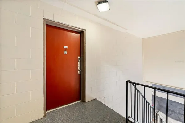 a view of a hallway