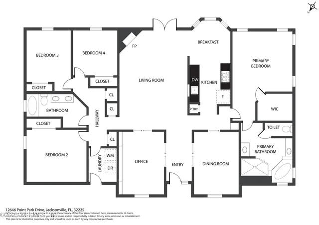 $449,900 | 12646 Point Park Drive, Jacksonville, FL 32225