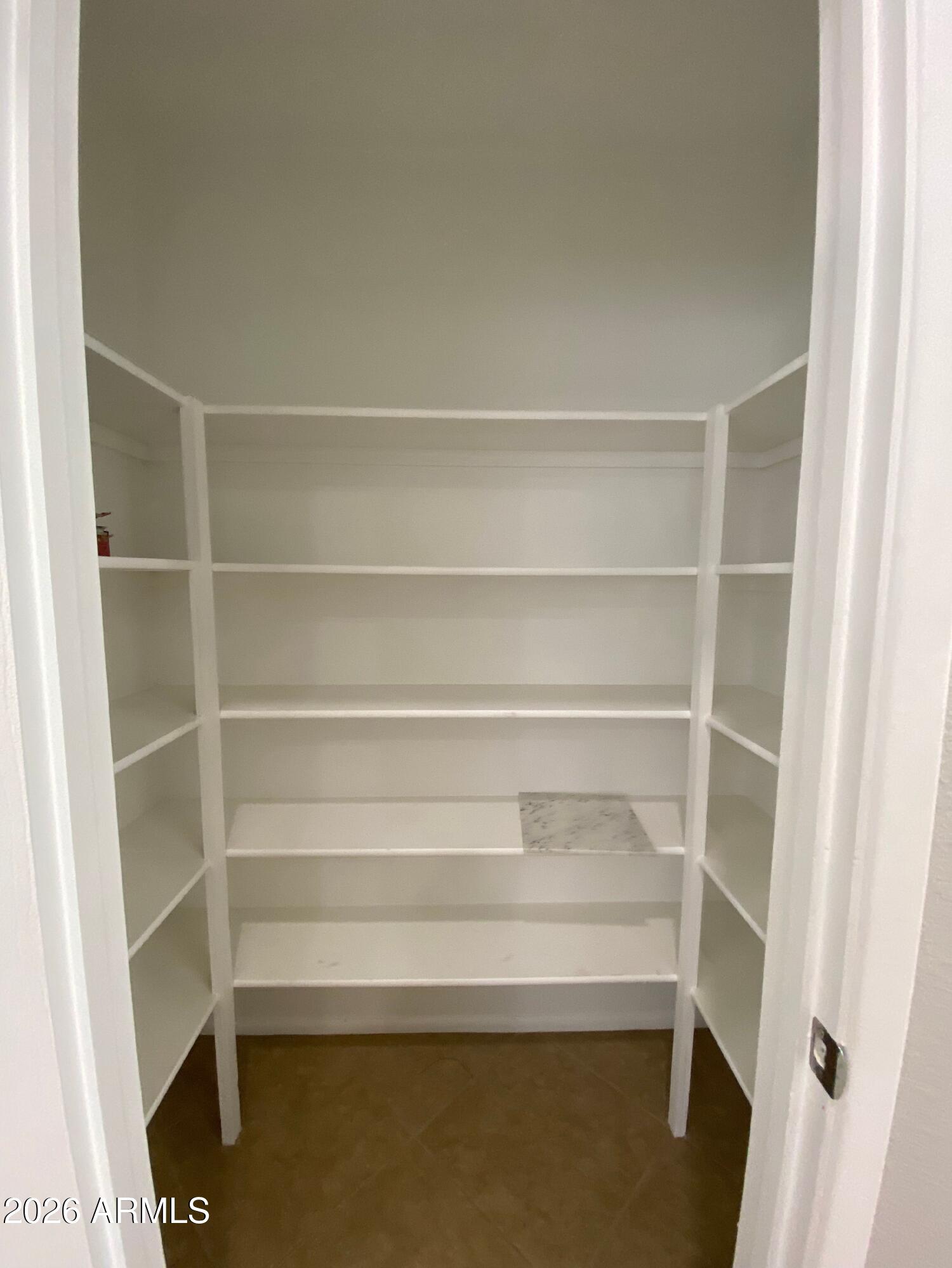 1055 North Recker Road, Unit 1196 Mesa, AZ 85205 - Photo 15 of 42 a view of an empty walk in closet