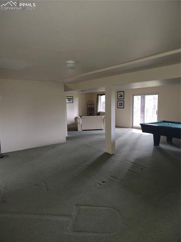 423 Ridge Road Divide, CO 80814 - Photo 45 of 48 finished basement with windows and walk-out.
