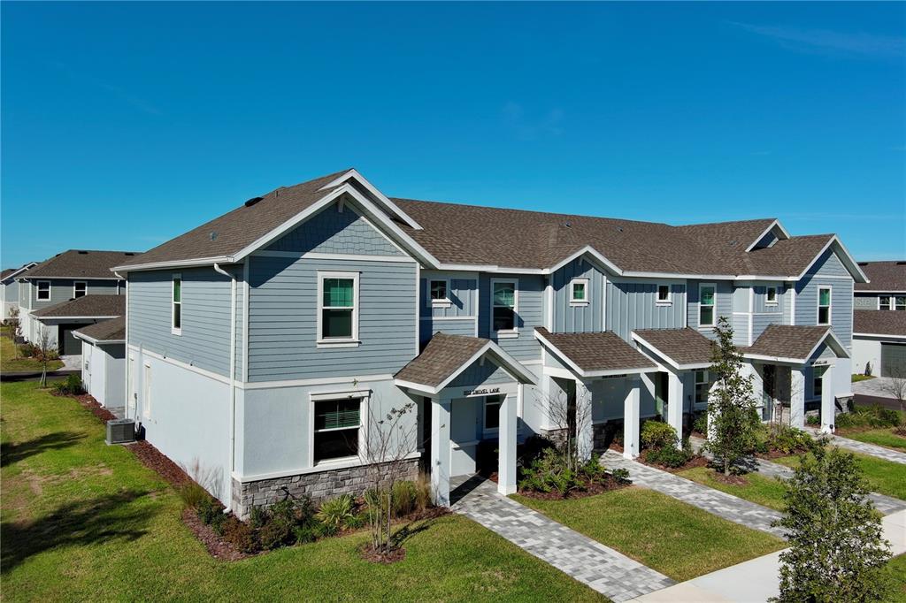 1912 Swivel Lane Sarasota, FL 34240 - Photo 28 of 48 a aerial view of a house with a yard