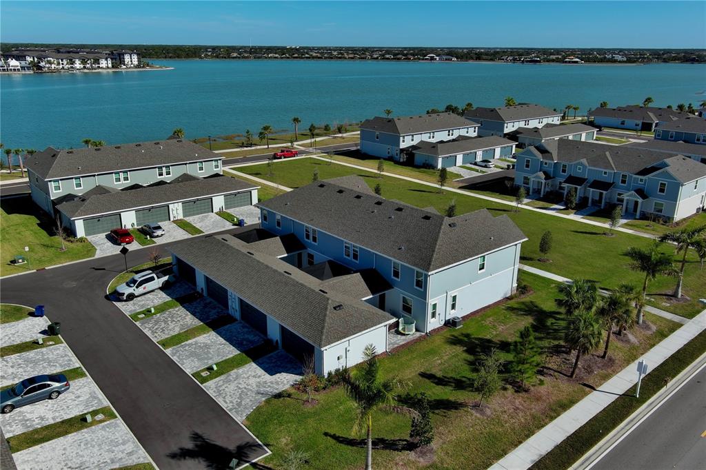 1912 Swivel Lane Sarasota, FL 34240 - Photo 34 of 48 an aerial view of a house with lake view