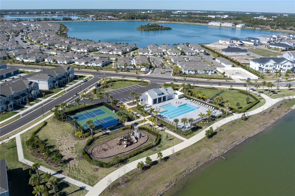 1912 Swivel Lane Sarasota, FL 34240 - Photo 42 of 48 an aerial view of a residential houses with outdoor space