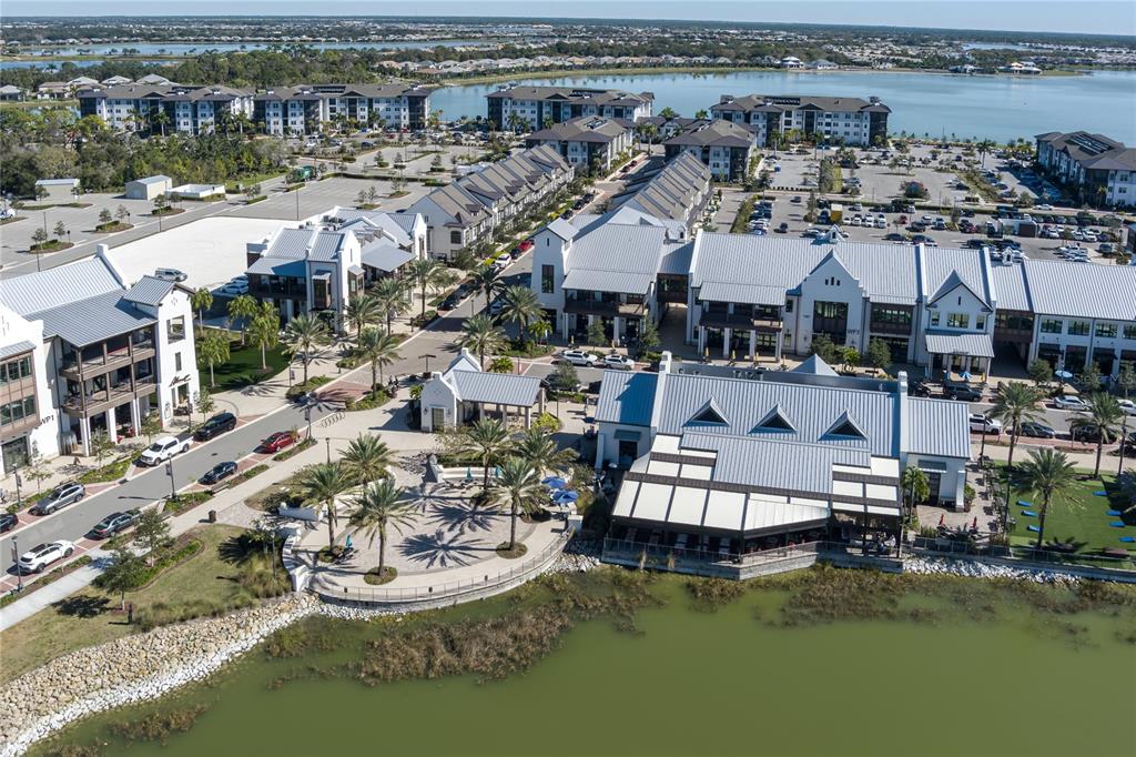 1912 Swivel Lane Sarasota, FL 34240 - Photo 46 of 48 a view of a lake with a city