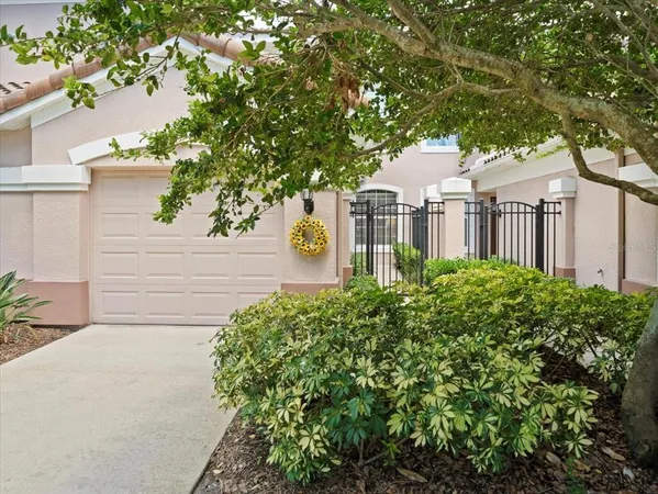 a view of a hallway with front door