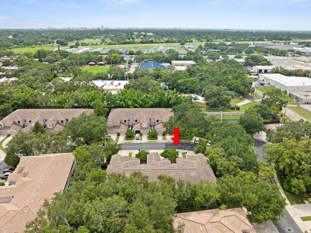 897 Lantern Way Clearwater, FL 33765 - Photo 51 of 56 an aerial view of house with outdoor space