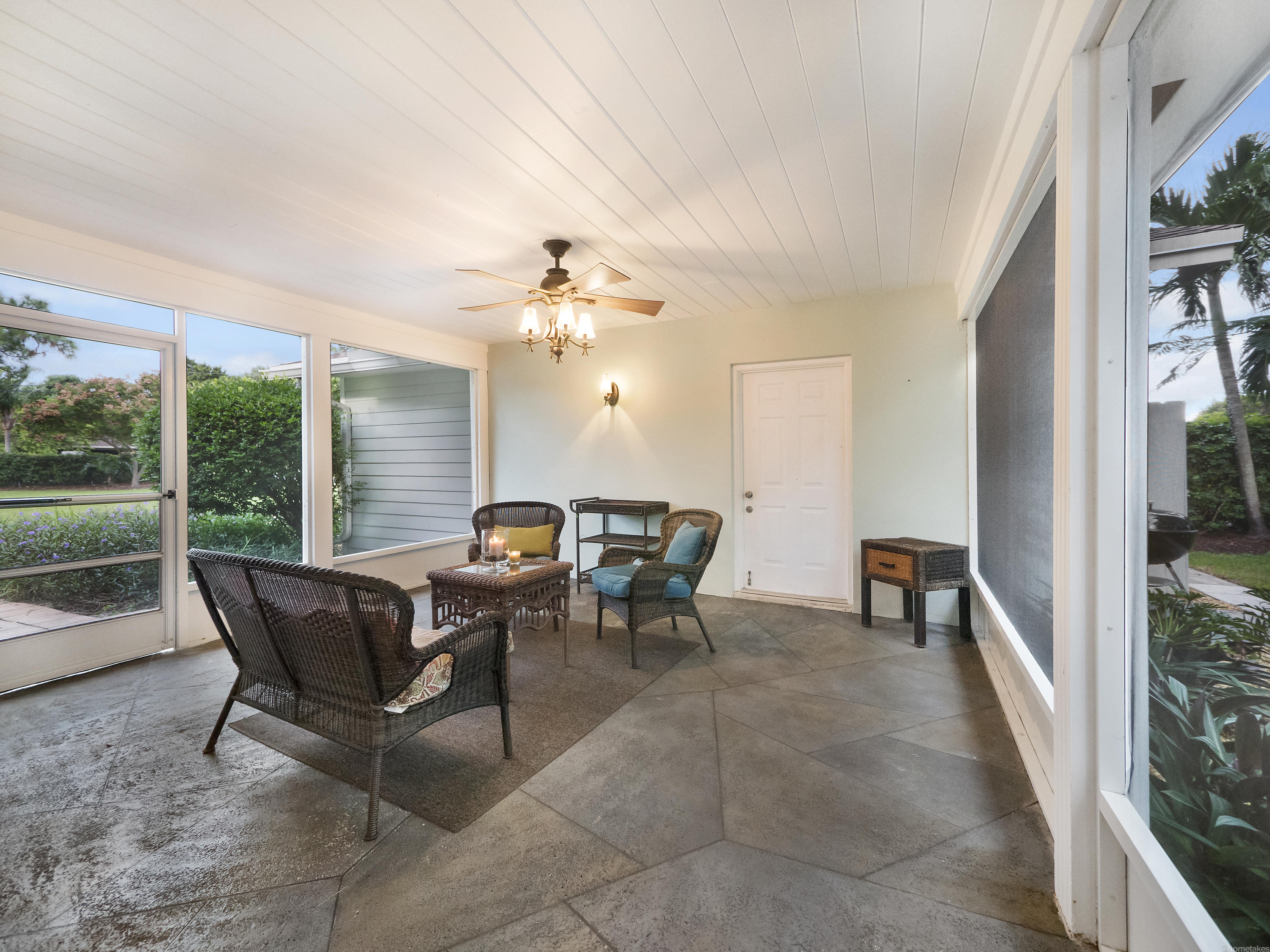 3658 Lone Pine Road Delray Beach, FL 33445 - Photo 16 of 20 3658 Lone Pine Rd Screened Breezeway
