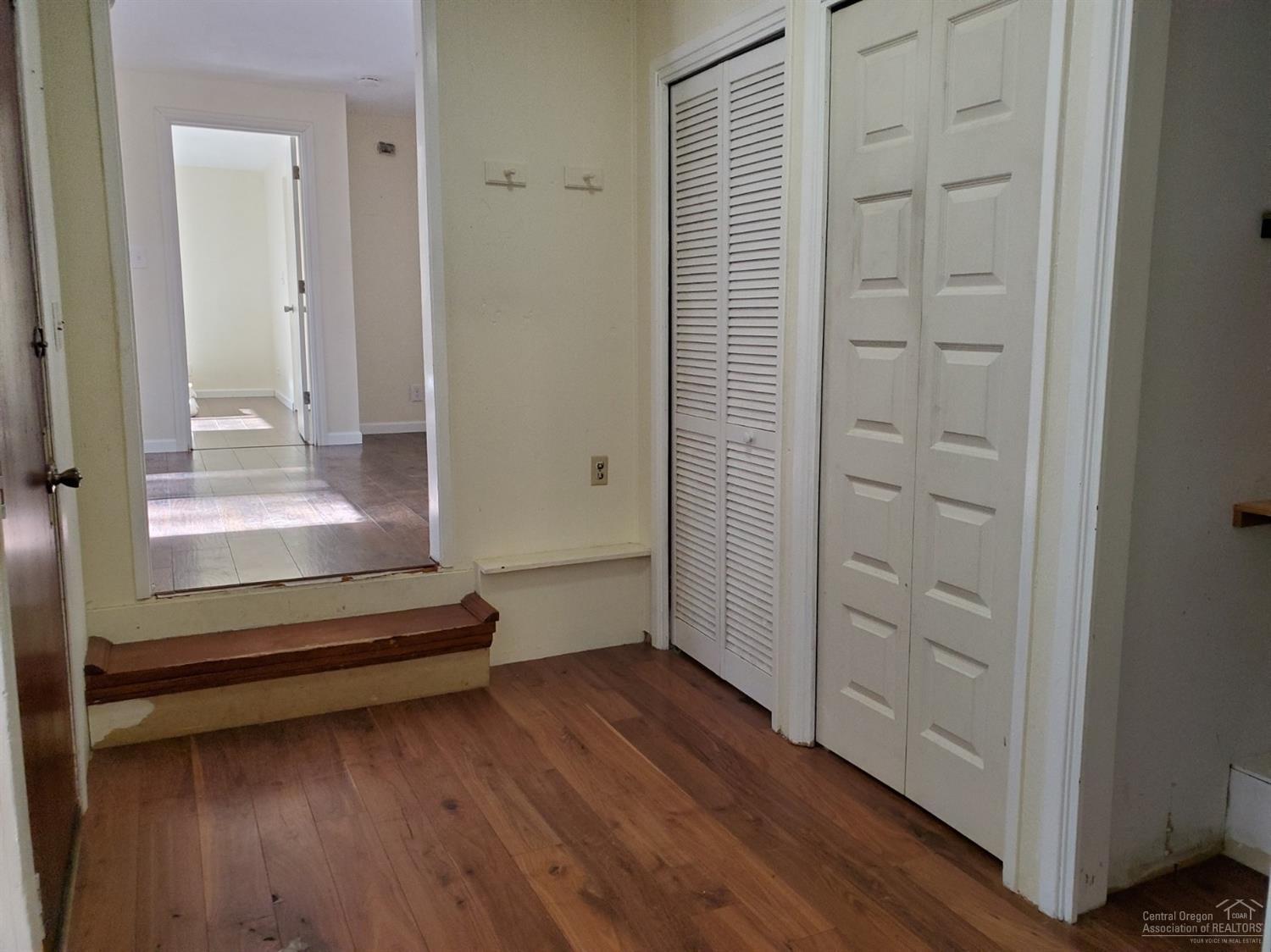 16860 Jacinto Road Bend, OR 97707 - Photo 10 of 24 a view of front door with wooden floor