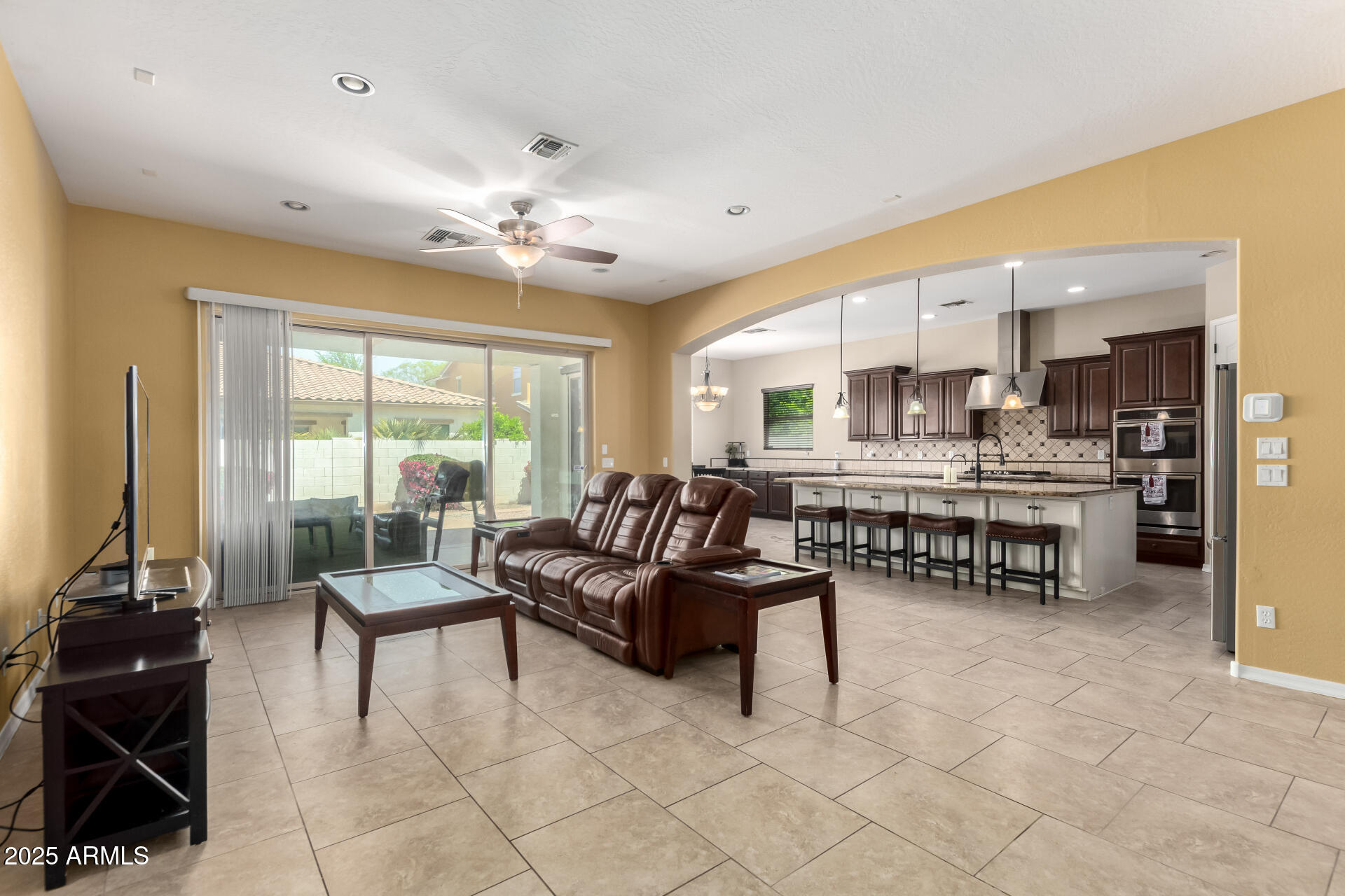3420 East Bart Street Gilbert, AZ 85295 - Photo 5 of 47 Great room to Kitchen