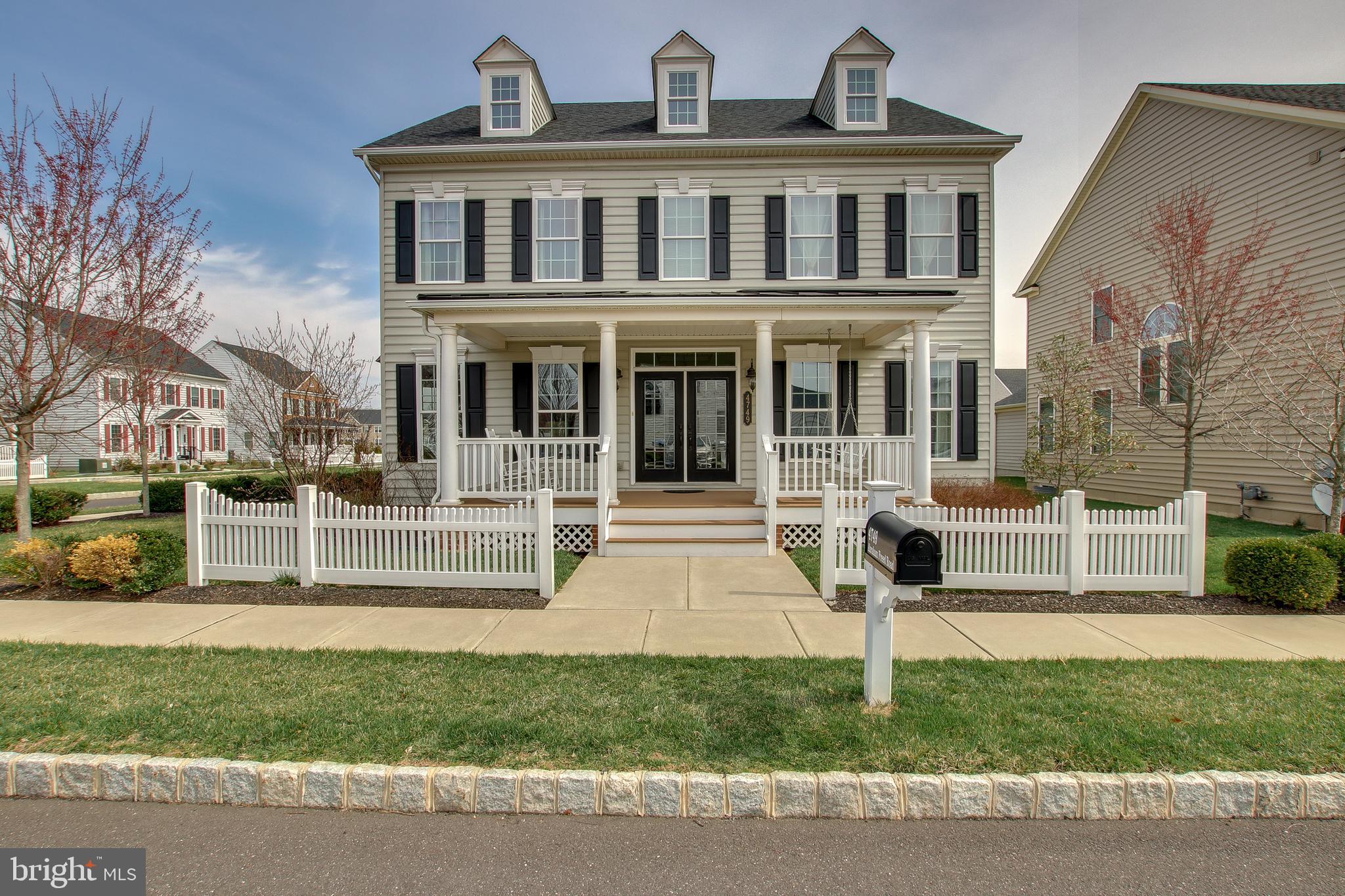 4749 Abraham Freed Road Doylestown, PA 18902 - Photo 1 of 40 Front Exterior with Covered Porch