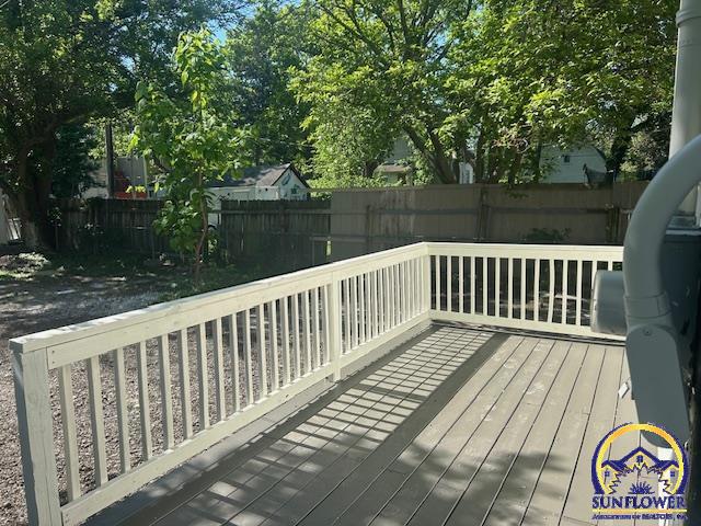 1024 Southwest Clay Street Topeka, KS 66604 - Photo 24 of 27 Back Deck