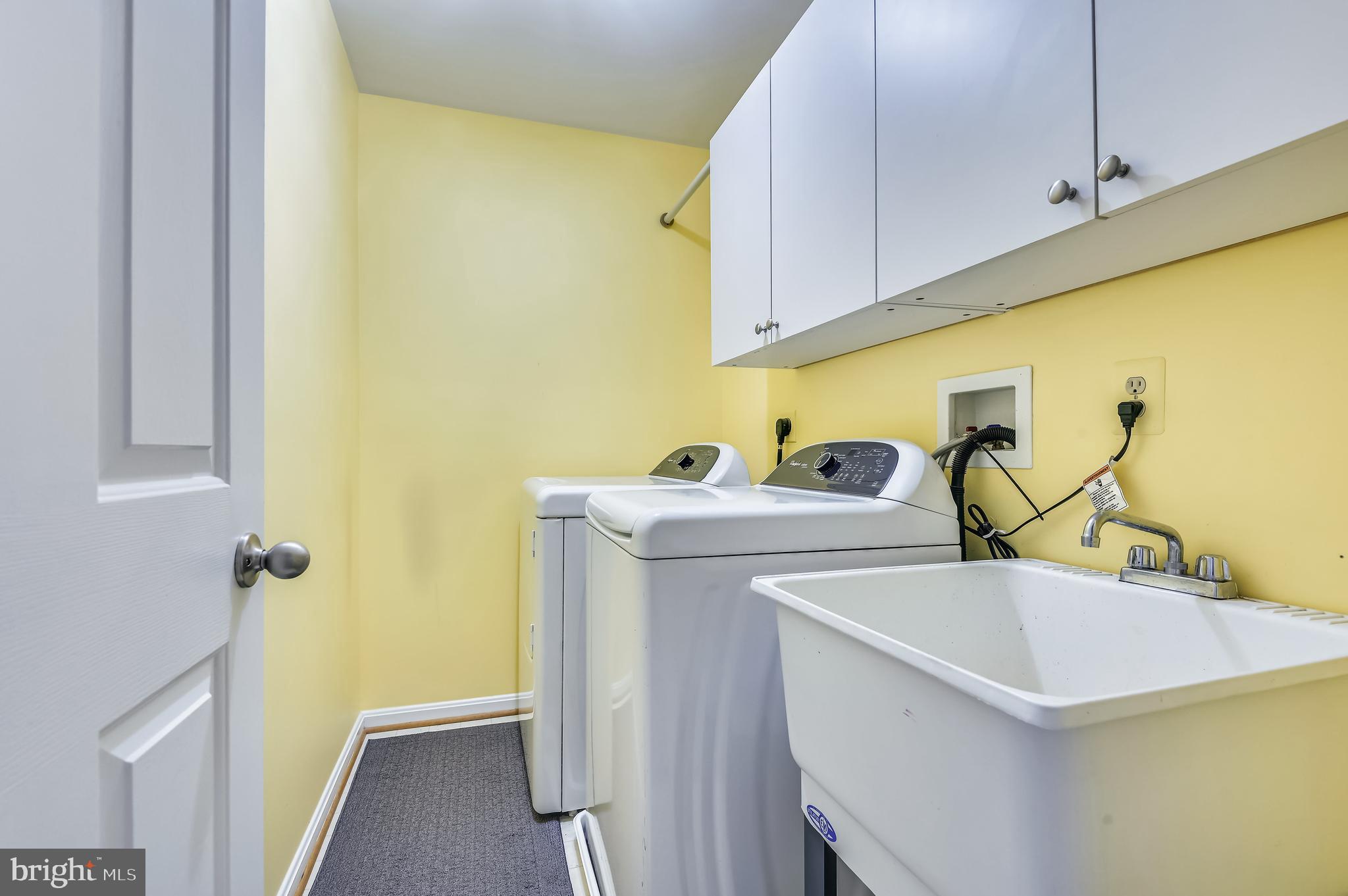 21 Bank Spring Court Owings Mills, MD 21117 - Photo 26 of 31 3rd Level Laundry Room With Laundry Sink