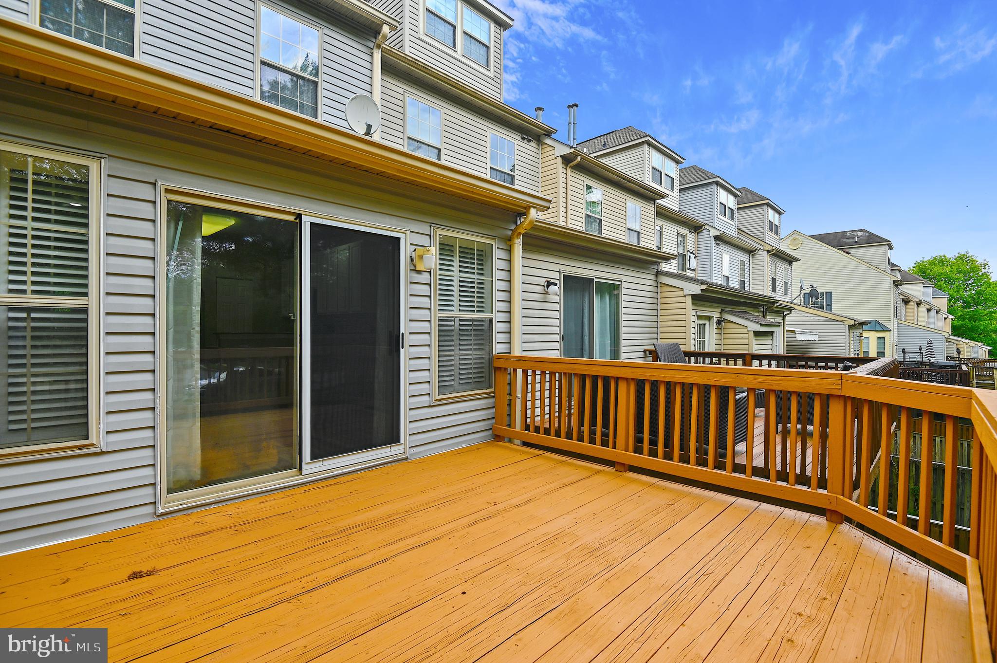 21 Bank Spring Court Owings Mills, MD 21117 - Photo 28 of 31 Freshly Stained Deck