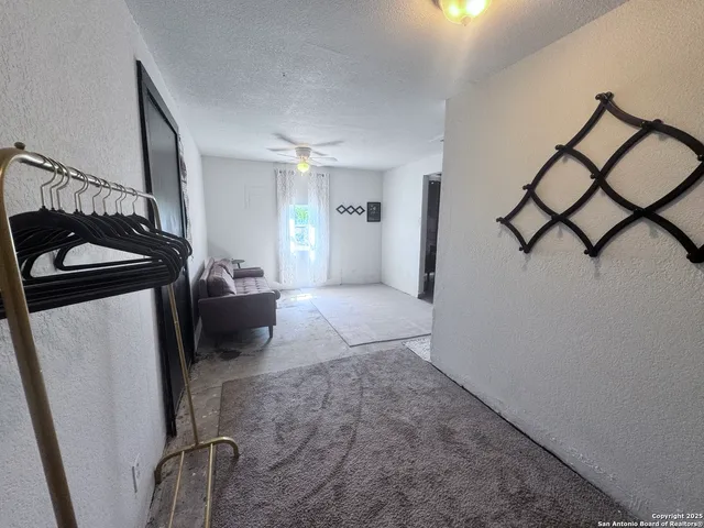 a view of a storage & utility room
