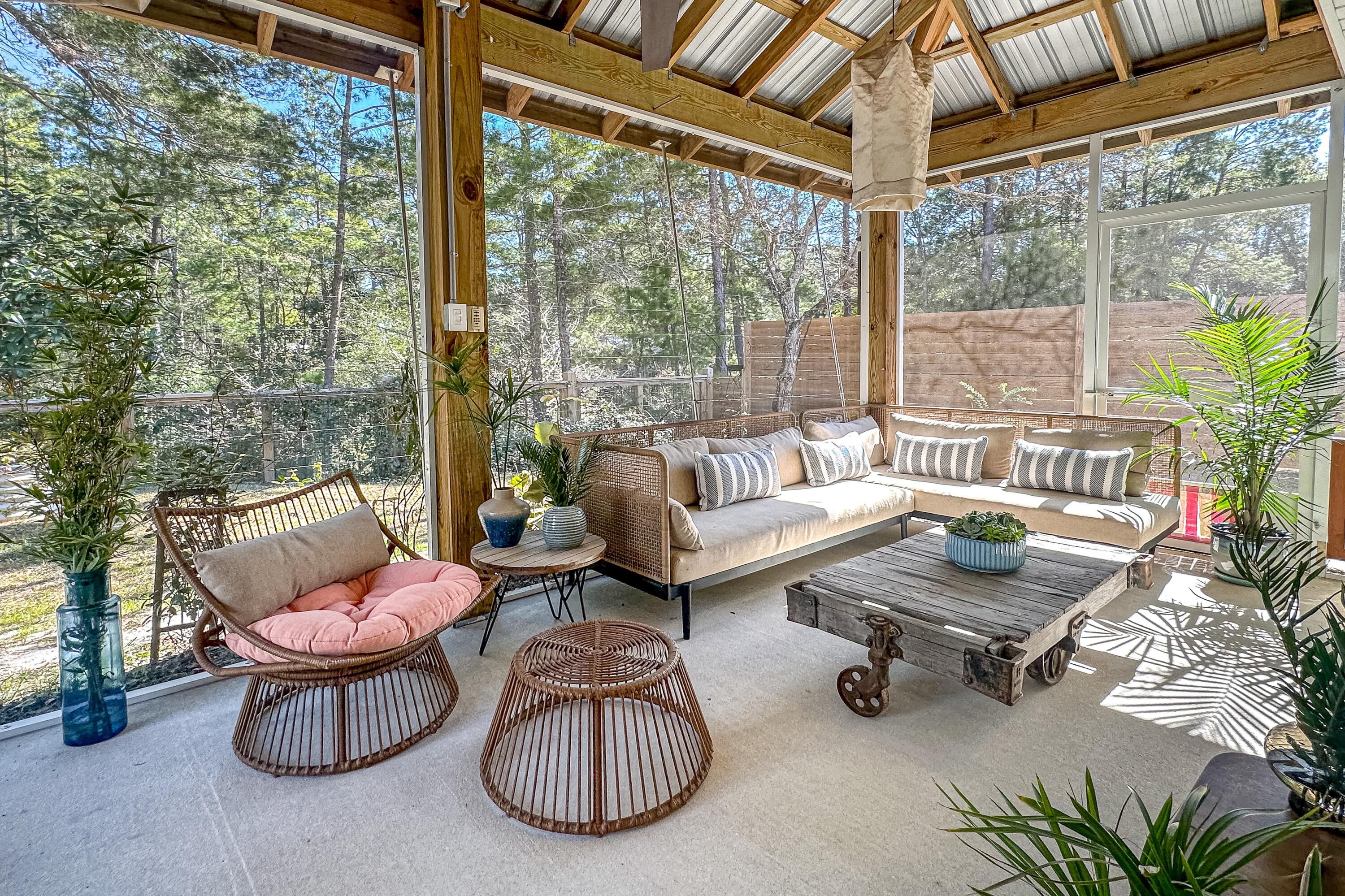 448 Ricker Avenue Santa Rosa Beach, FL 32459 - Photo 21 of 32 Screened-In Porch
