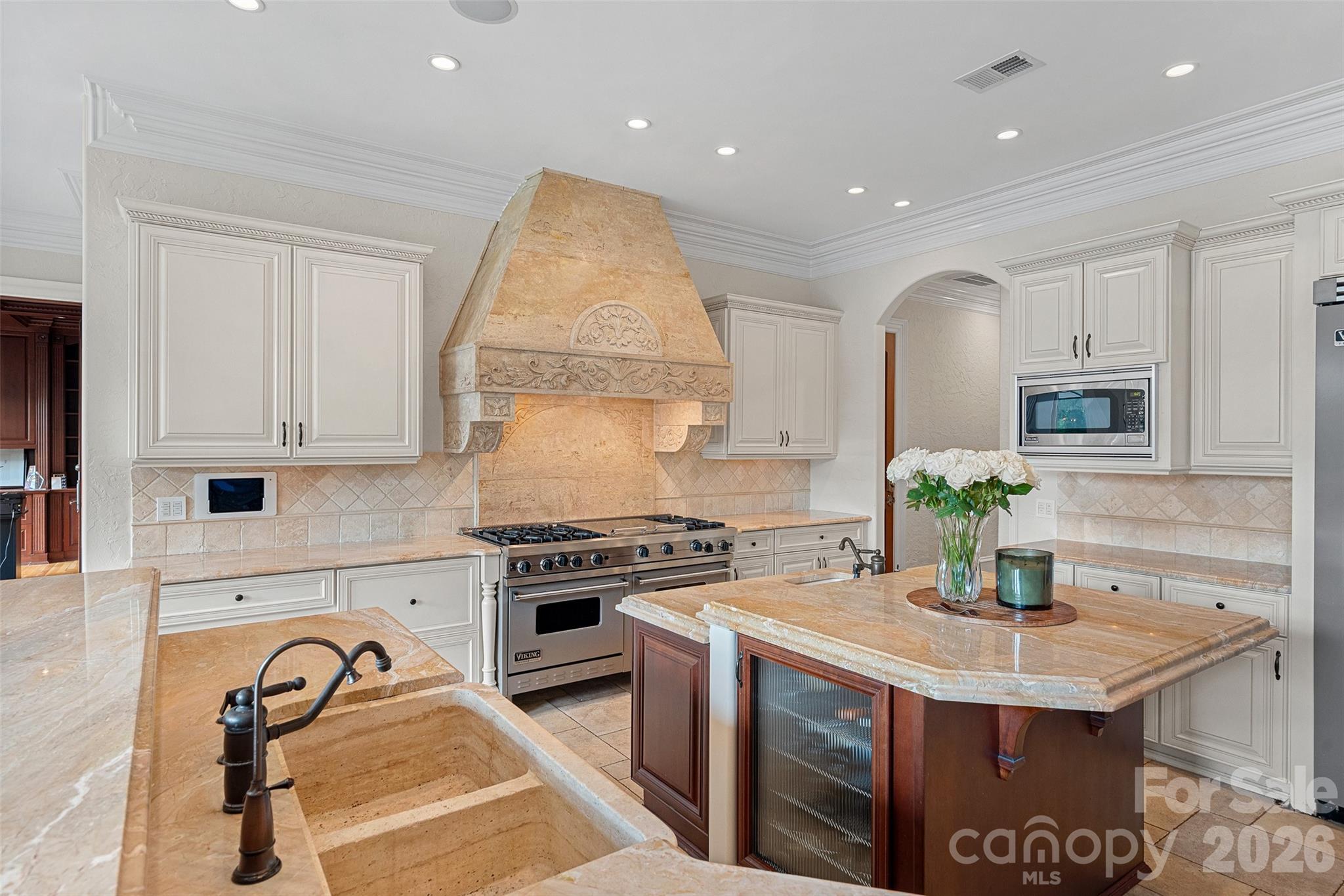461 Kemp Road Mooresville, NC 28117 - Photo 15 of 48 a kitchen with stainless steel appliances granite countertop a sink a stove and a refrigerator