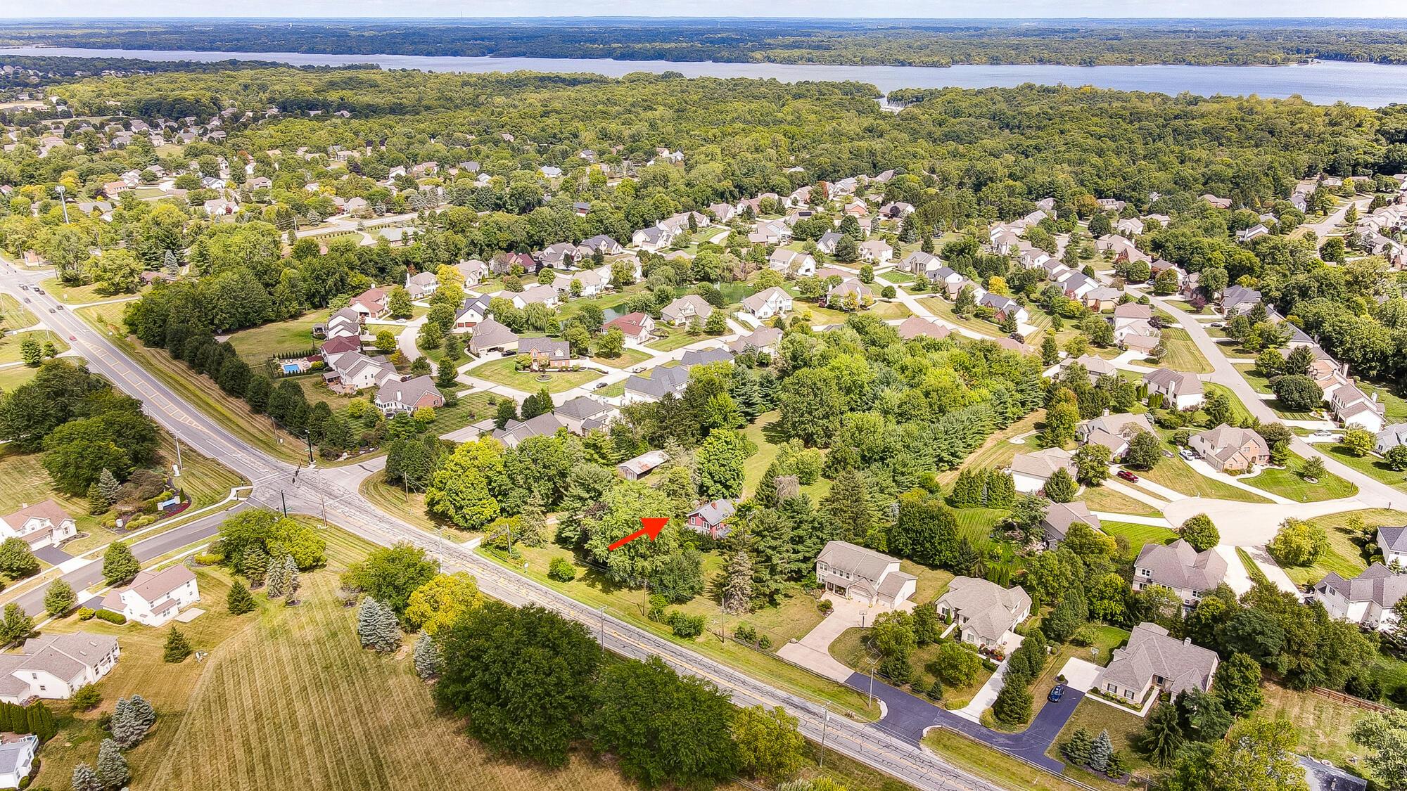 5937 South Old State Road Lewis Center, OH 43035 - Photo 3 of 116 Aerial view - Alum in background