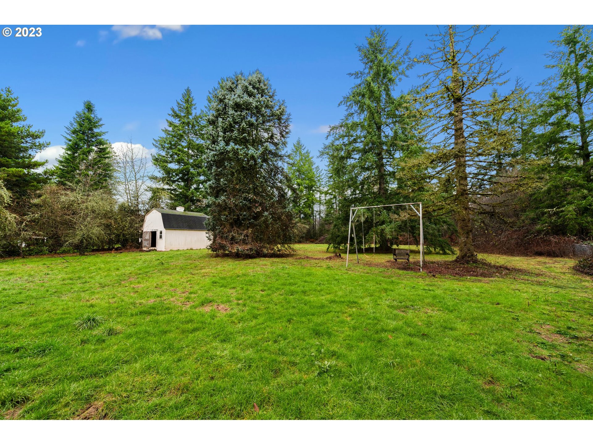 17802 Northeast 219th Street Battle Ground, WA 98604 - Photo 31 of 42 a view of a back yard