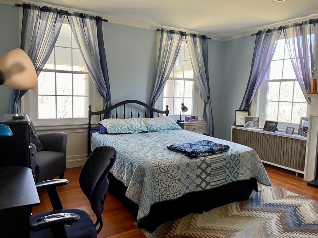 15 Wales Road Brimfield, MA 01010 - Photo 23 of 41 a bedroom with a bed and a large window