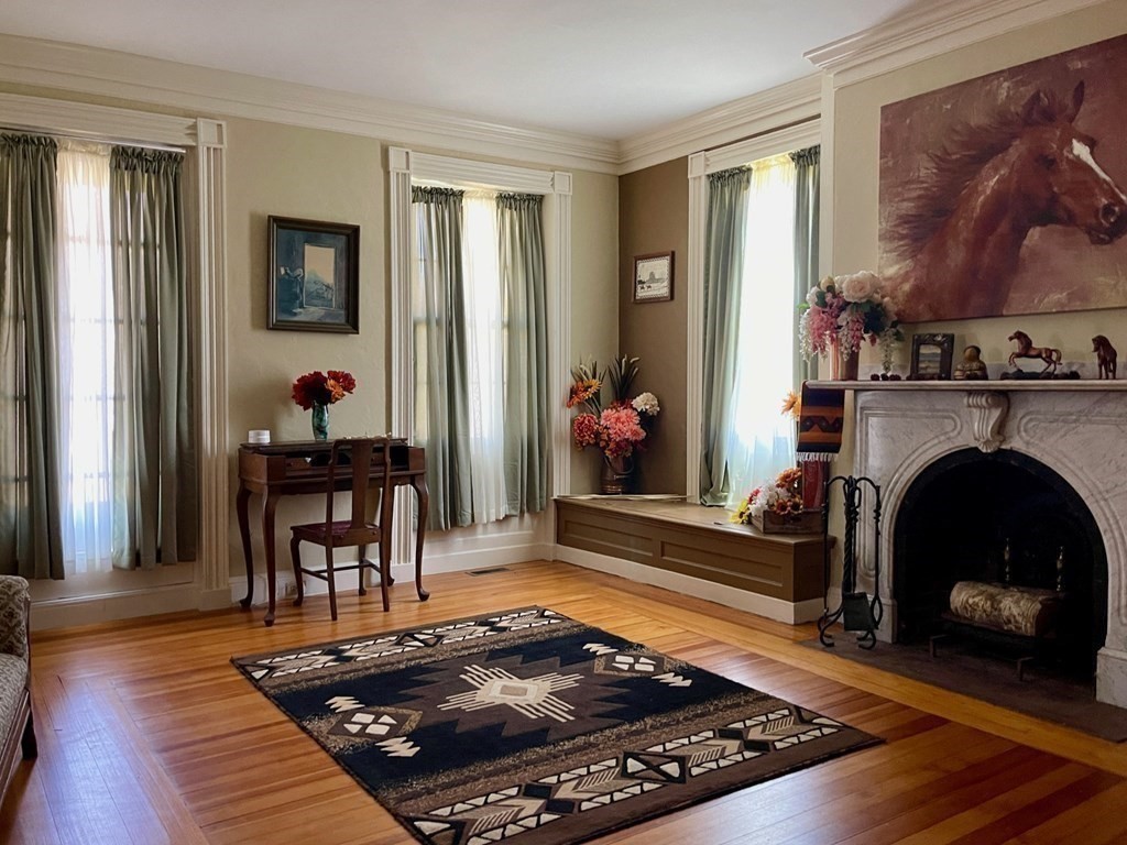 15 Wales Road Brimfield, MA 01010 - Photo 7 of 41 a living room with furniture and a fireplace