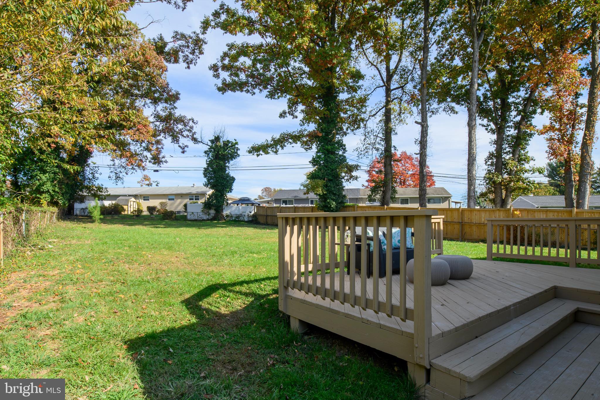 8804 Sonya Road Randallstown, MD 21133 - Photo 39 of 46 Backyard (alt view)
